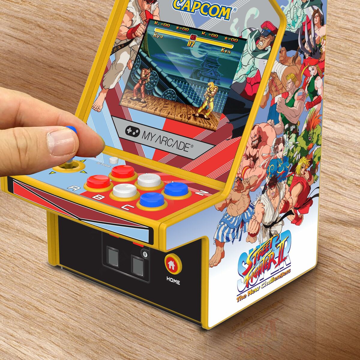 Tragbare Spielkonsole My Arcade Micro Player PRO - Super Street Fighter II Retro-Spiele