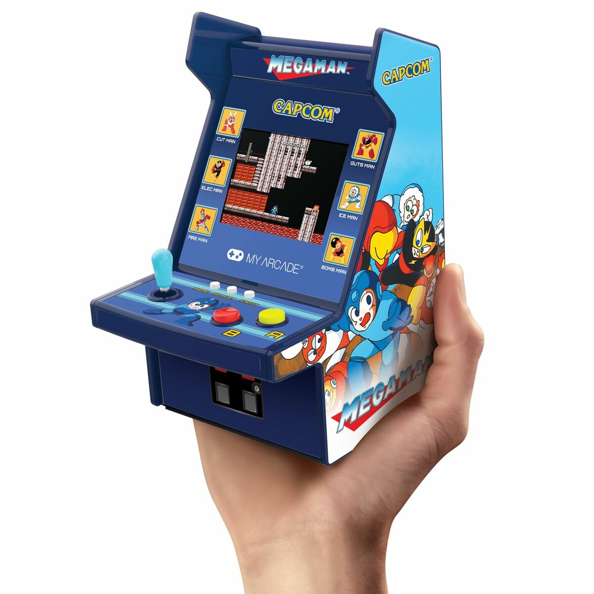 Φορητή κονσόλα παιχνιδιών My Arcade Micro Player PRO - Megaman Retro Games Blue