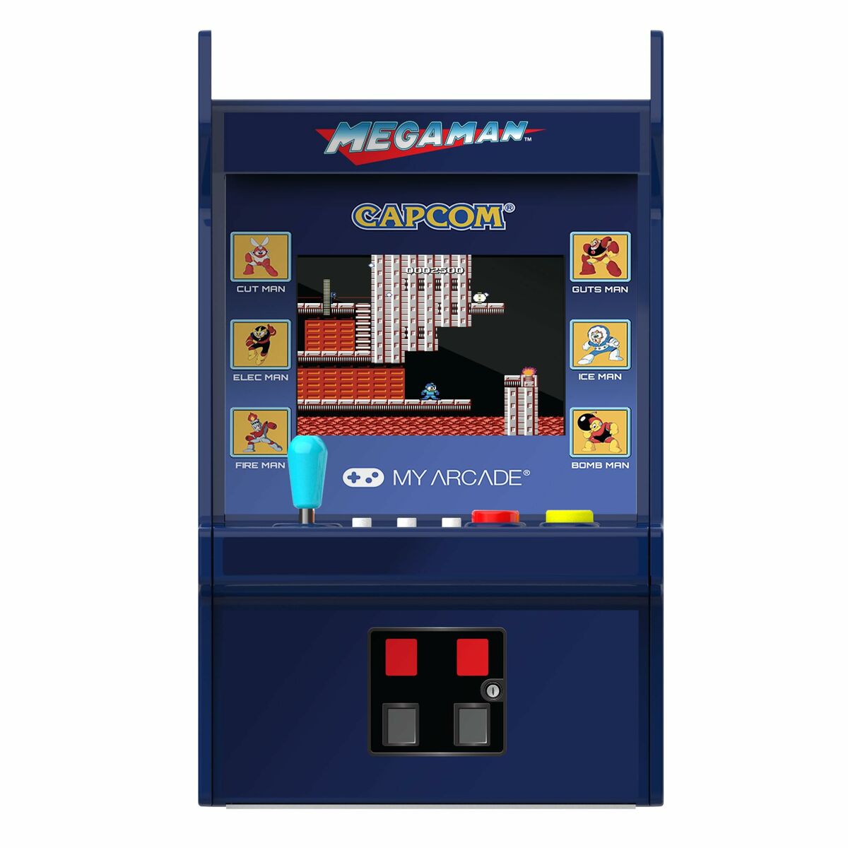 Φορητή κονσόλα παιχνιδιών My Arcade Micro Player PRO - Megaman Retro Games Blue