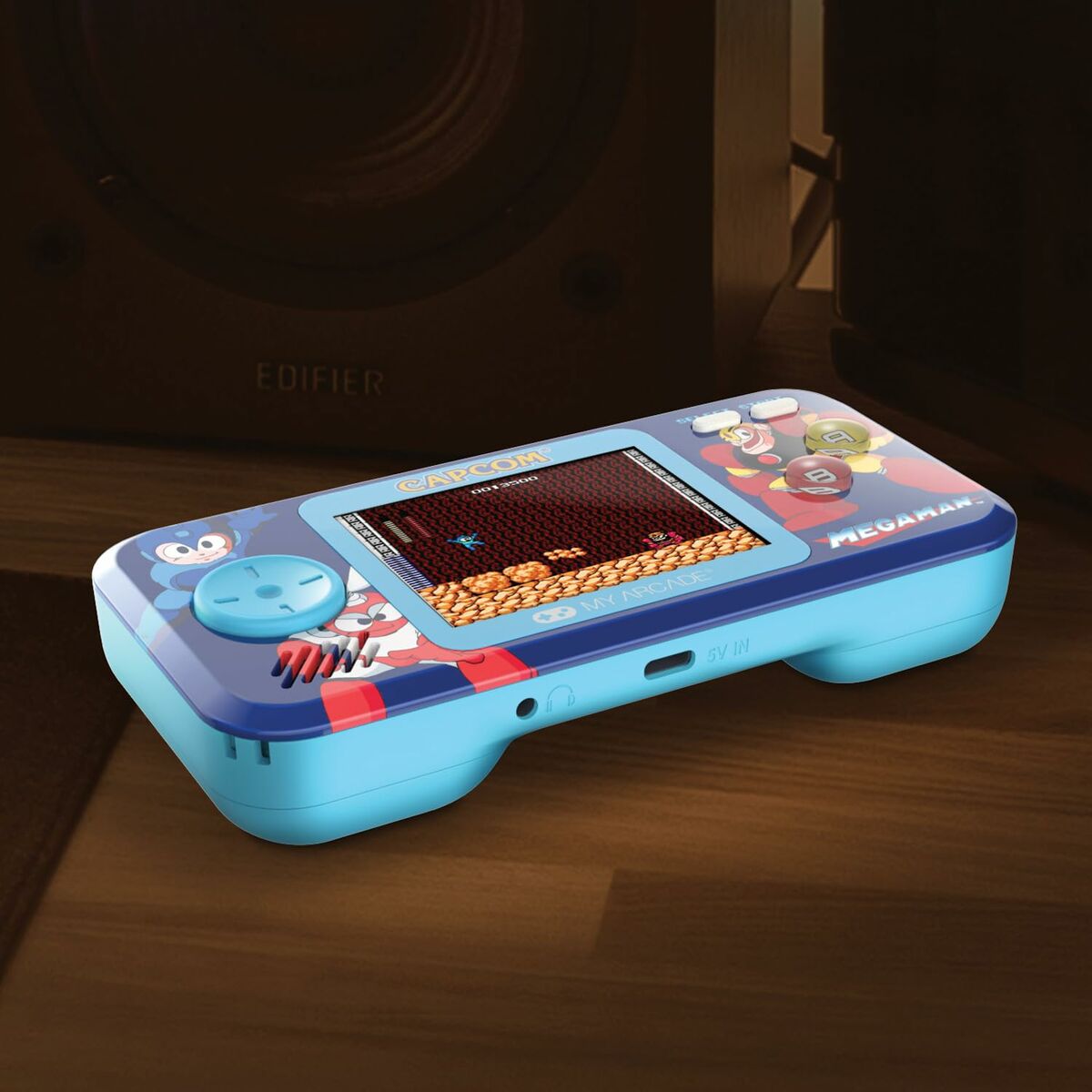 Φορητή κονσόλα παιχνιδιών My Arcade Pocket Player PRO - Megaman Retro Games Blue