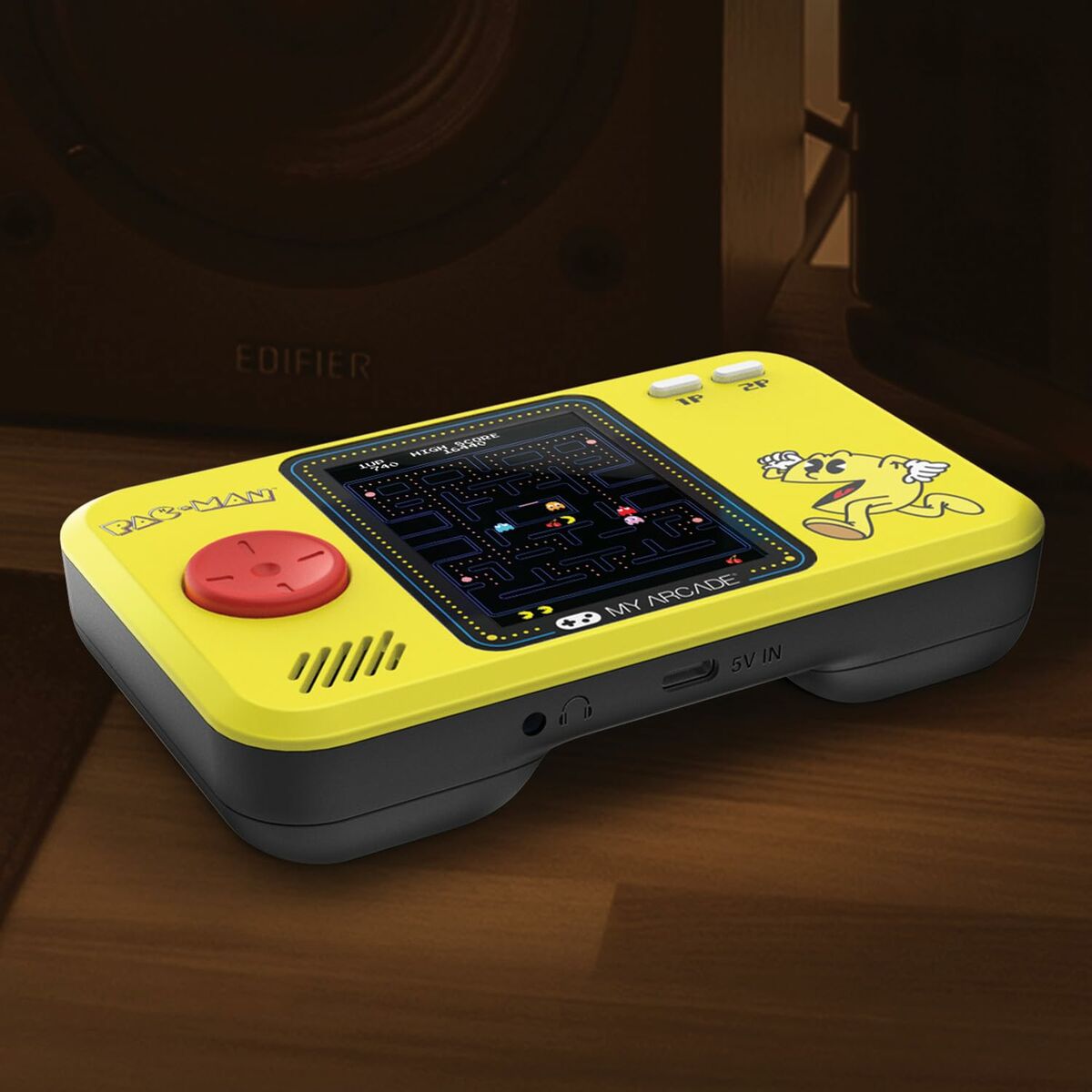 Portable Game Console My Arcade Pocket Player PRO - Pac-Man Retro Games Yellow