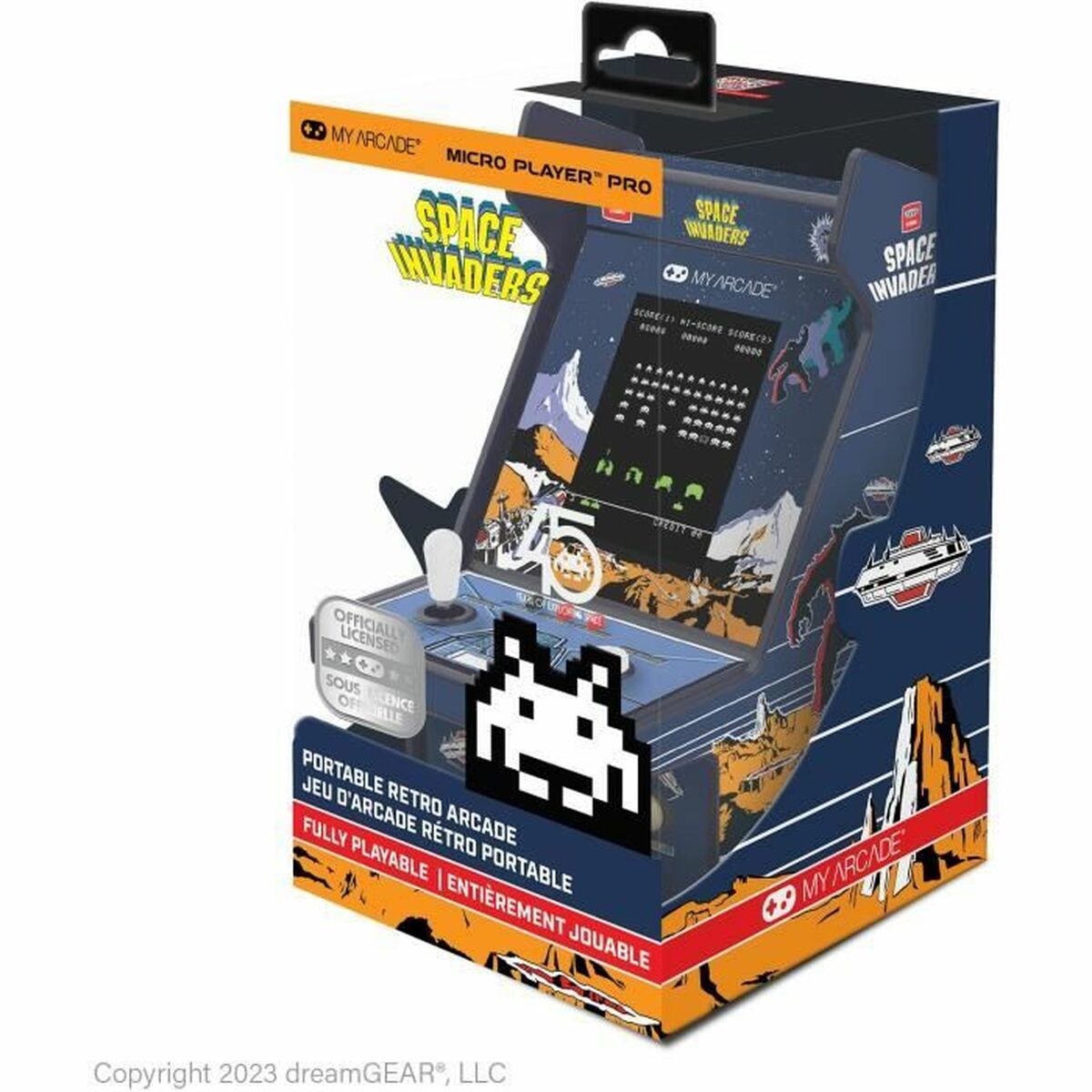 Φορητή κονσόλα παιχνιδιών My Arcade Micro Player PRO - Space Invaders Retro Games