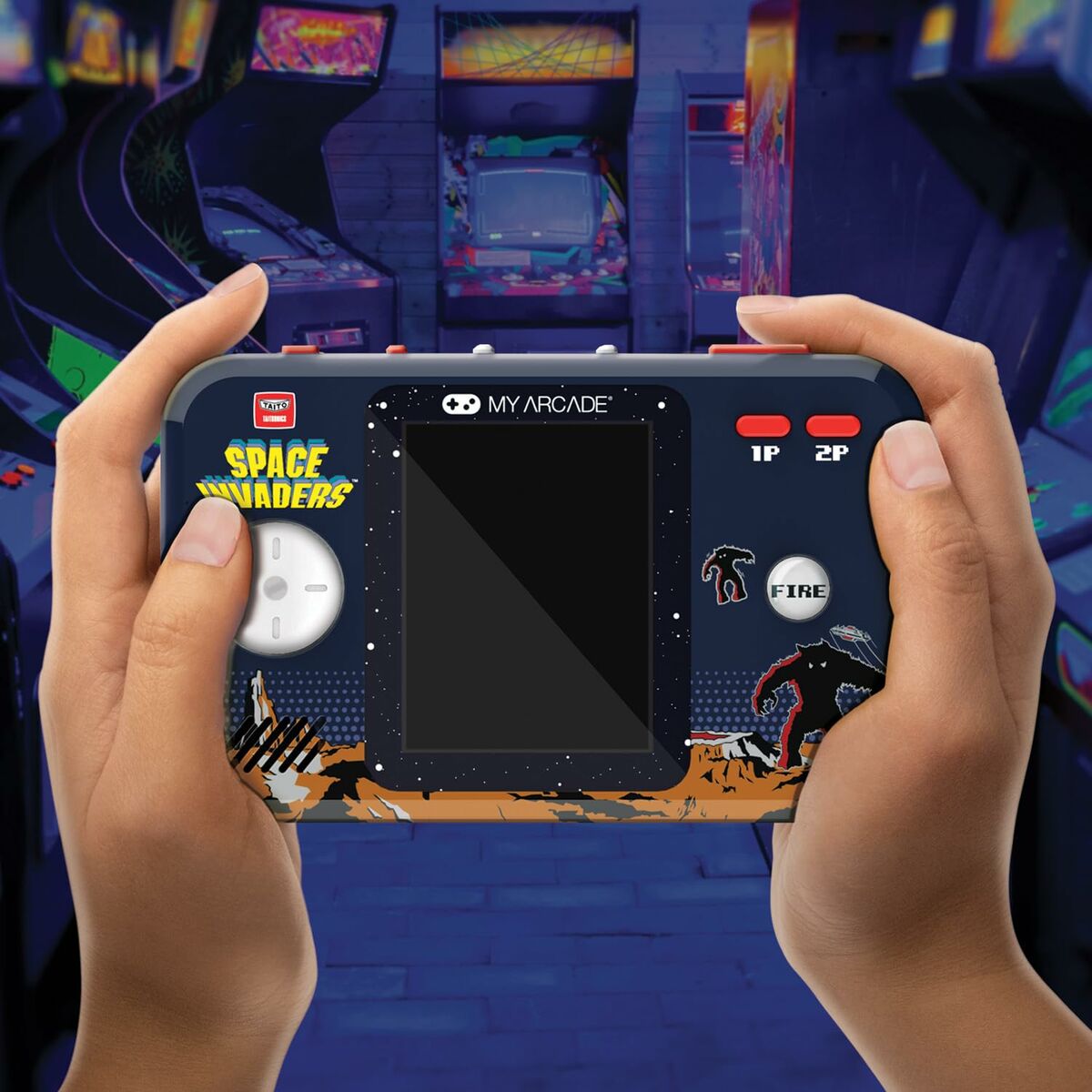 Φορητή κονσόλα παιχνιδιών My Arcade Pocket Player PRO - Space Invaders Retro Games