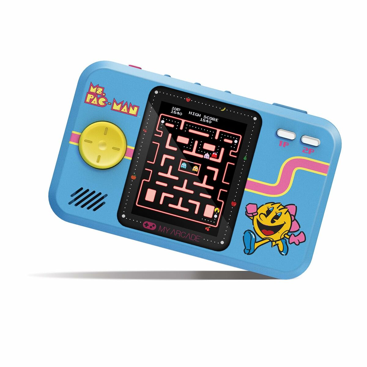 Tragbare Spielkonsole My Arcade Pocket Player PRO - Ms. Pac-Man Retro Games Blau