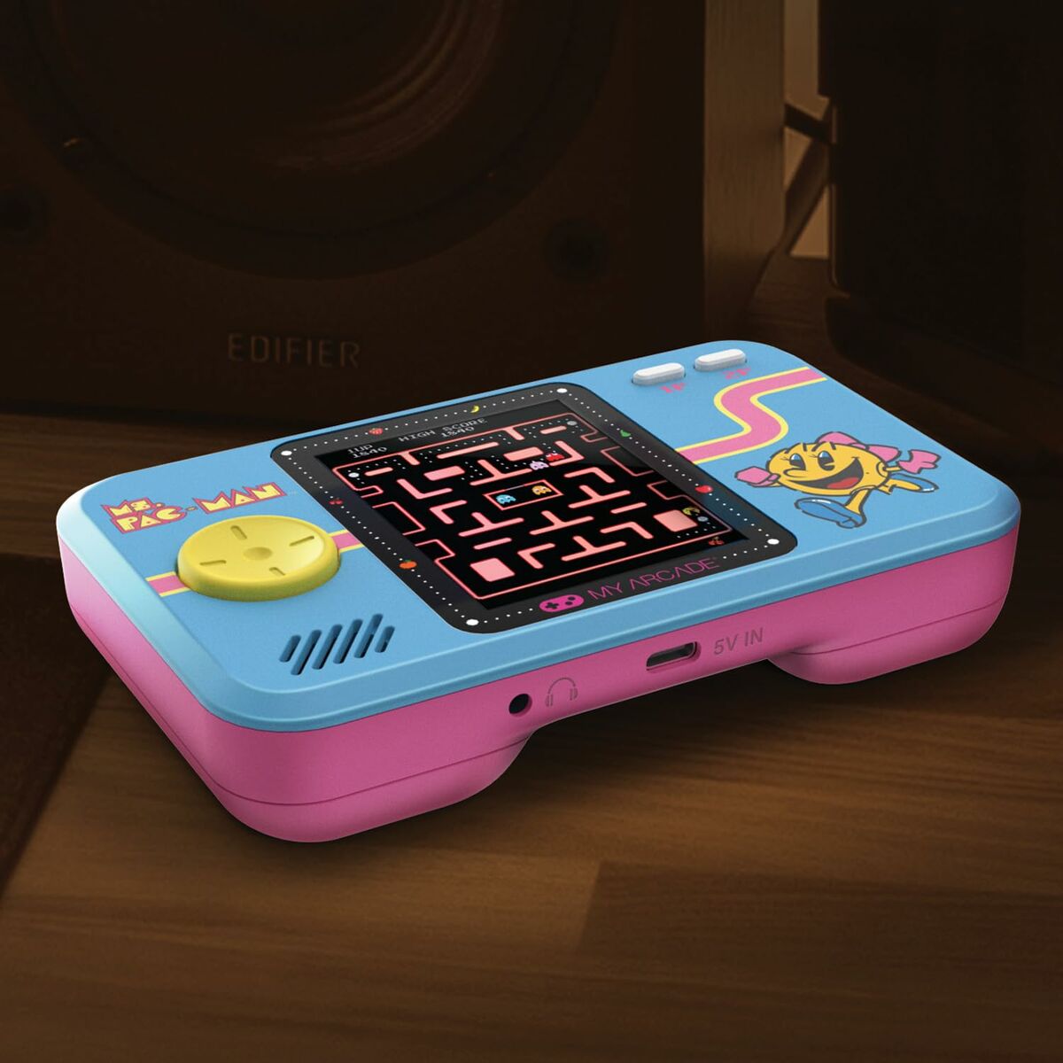 Φορητή κονσόλα παιχνιδιών My Arcade Pocket Player PRO - Ms. Pac-Man Retro Games Blue