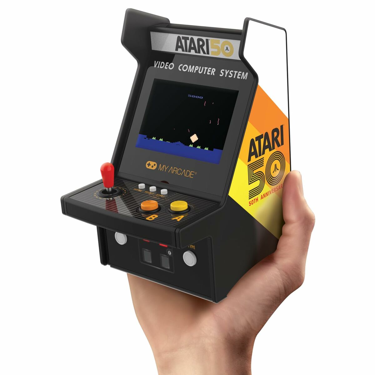 Φορητή κονσόλα παιχνιδιών My Arcade Micro Player PRO - Παιχνίδια Atari 50th Anniversary Retro