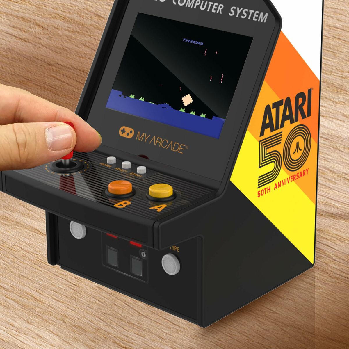 Tragbare Spielkonsole My Arcade Micro Player PRO - Atari 50. Jubiläum Retro-Spiele