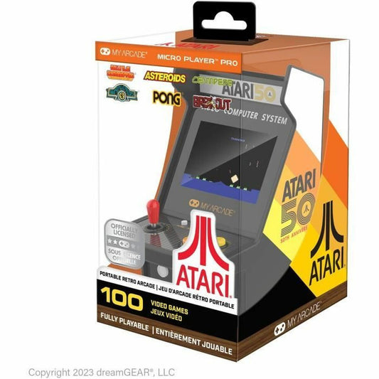 Φορητή κονσόλα παιχνιδιών My Arcade Micro Player PRO - Παιχνίδια Atari 50th Anniversary Retro