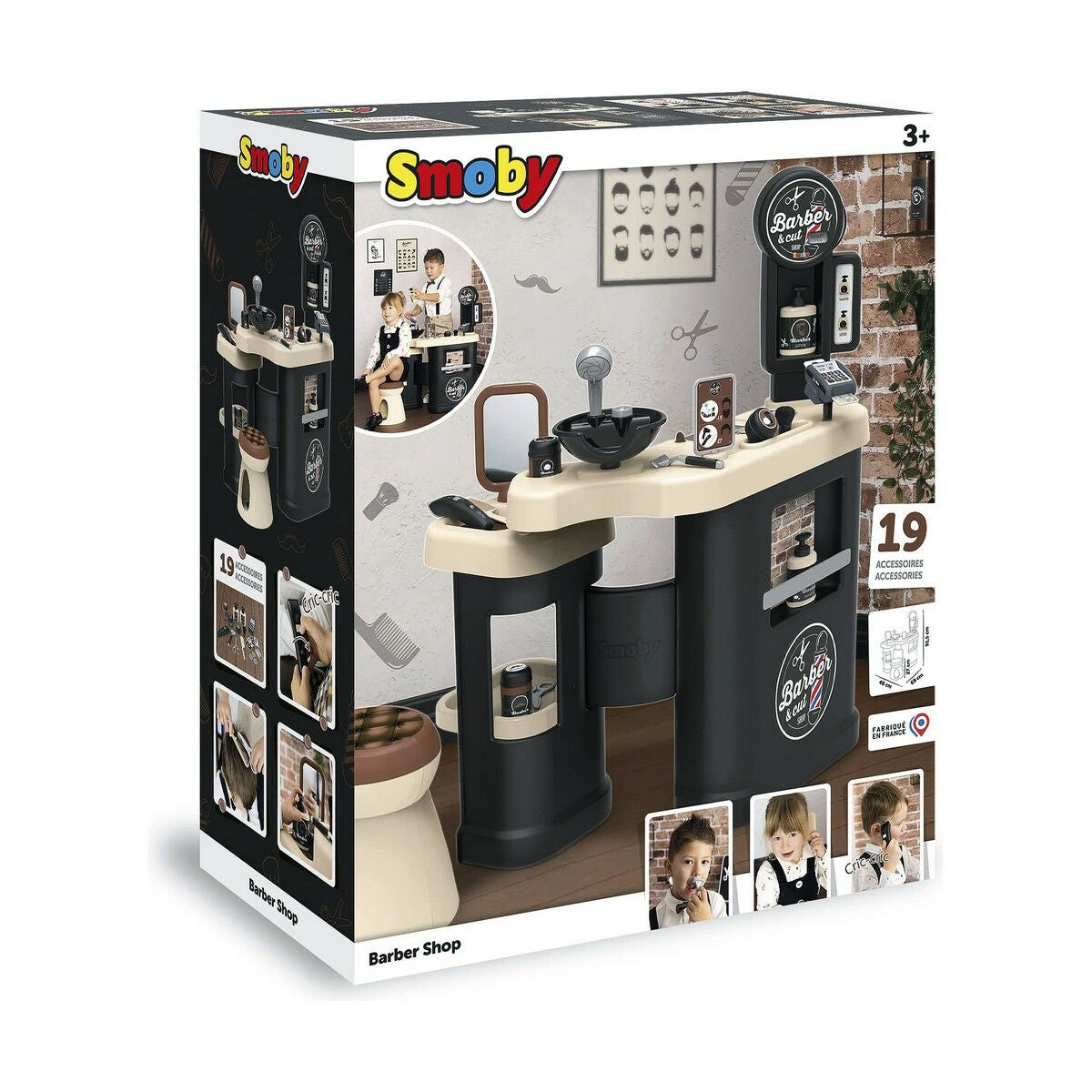 Kinderfriseurset Smoby BARBER SHOP 69 x 48 x 91,5 cm 69 x 48 x 91,5 cm