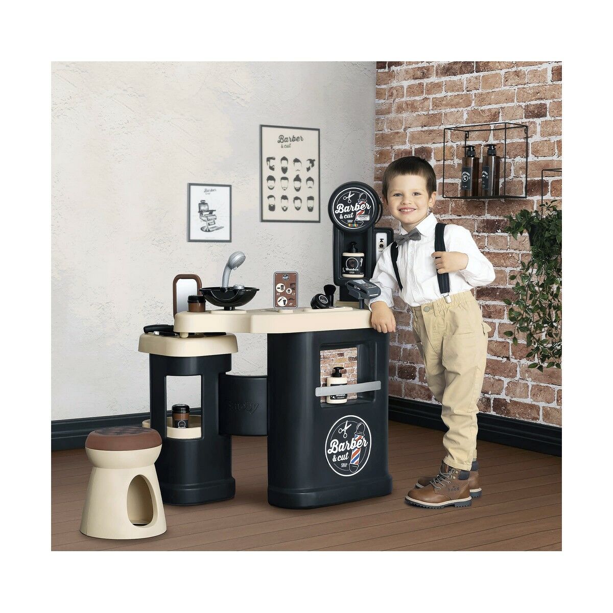 Kinderfriseurset Smoby BARBER SHOP 69 x 48 x 91,5 cm 69 x 48 x 91,5 cm