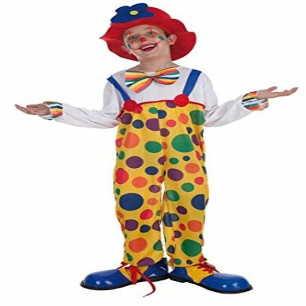 Kostüm für Kinder Männlicher Clown (2 Teile)