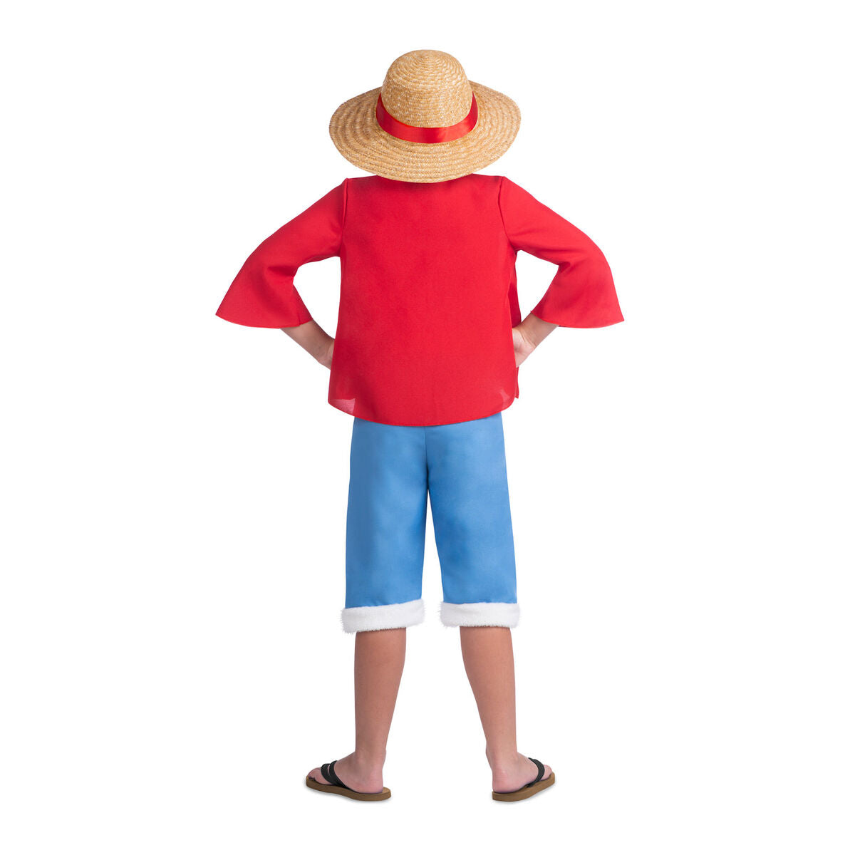 Kostüm für Kinder One Piece Ruffy (5 Teile)