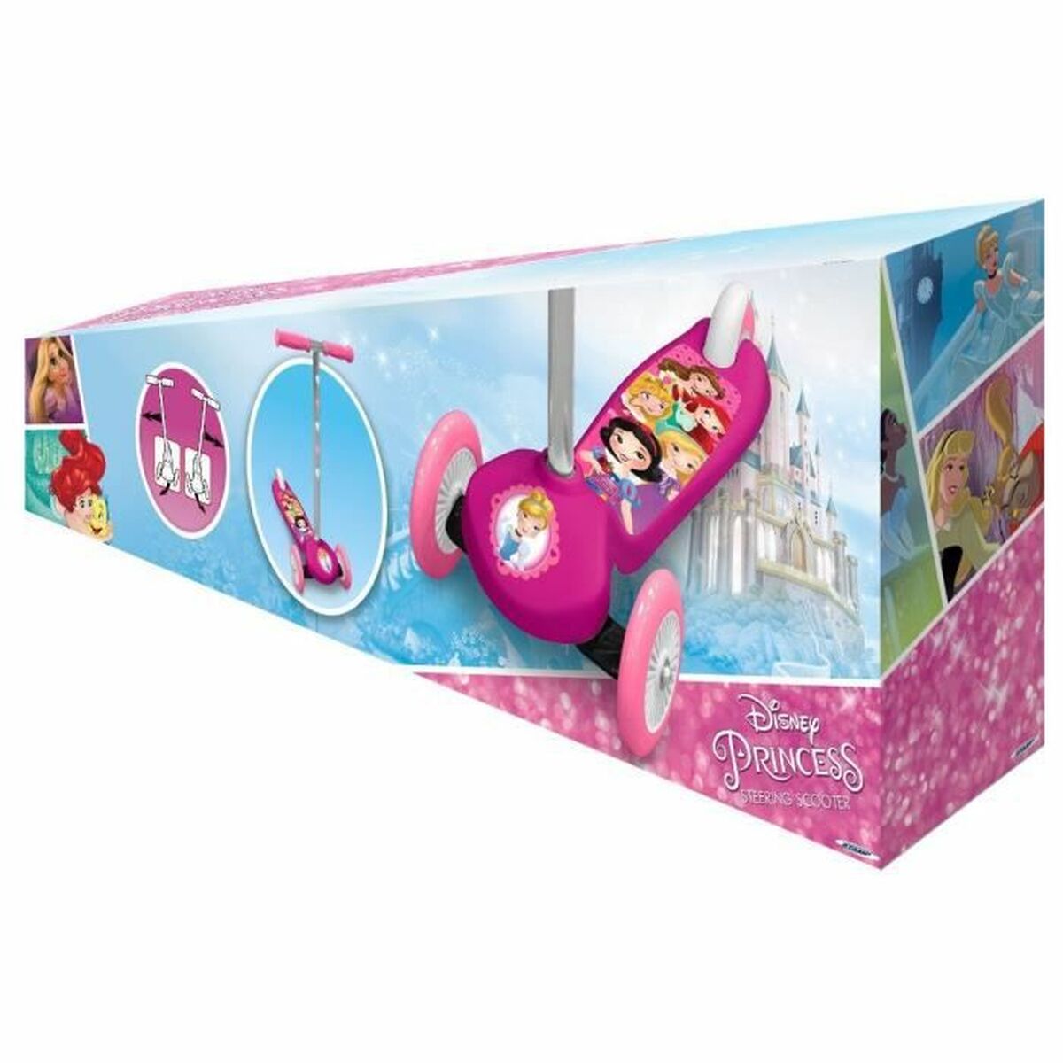 Roller-Stempel DISNEY PRINZESSINNEN Rosa